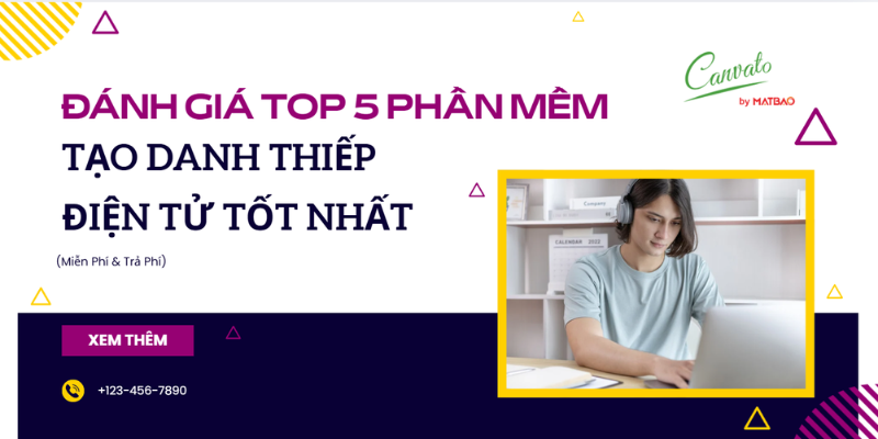 Đánh Giá Top 5 Phần Mềm Tạo Danh Thiếp Điện Tử Tốt Nhất 2026 (Miễn Phí & Trả Phí)