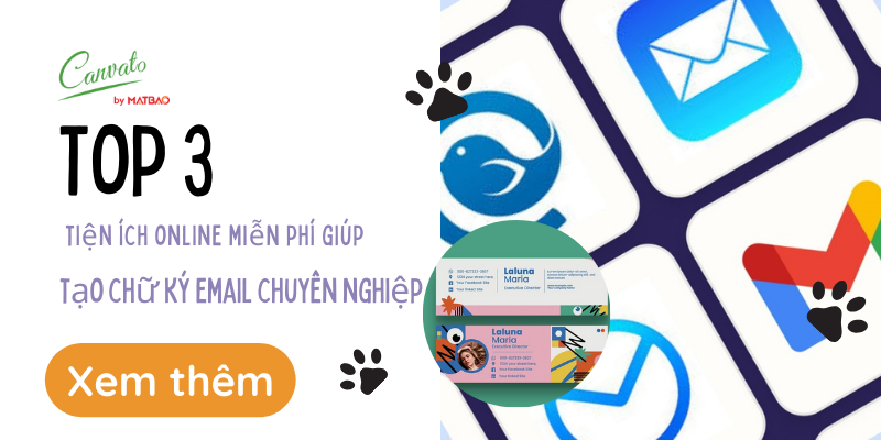 Top 3 tiện ích online miễn phí giúp tạo chữ ký email chuyên nghiệp