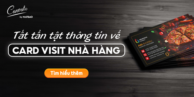 Thông tin về card visit nhà hàng và 3 mẫu card visit nhà hàng phổ biến